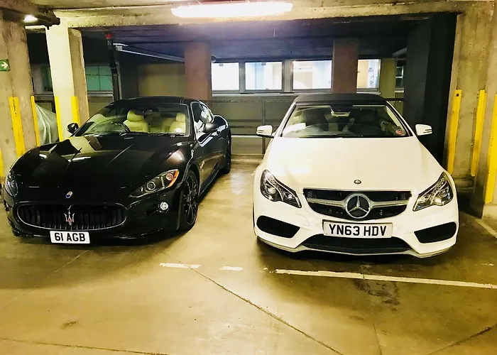 Station Skyline With Parking Glasgow