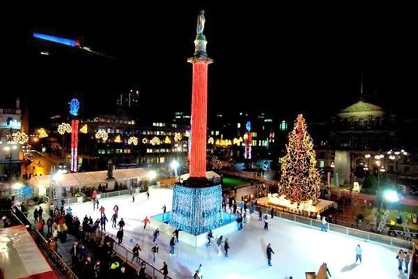 Station Skyline With Parking Glasgow
