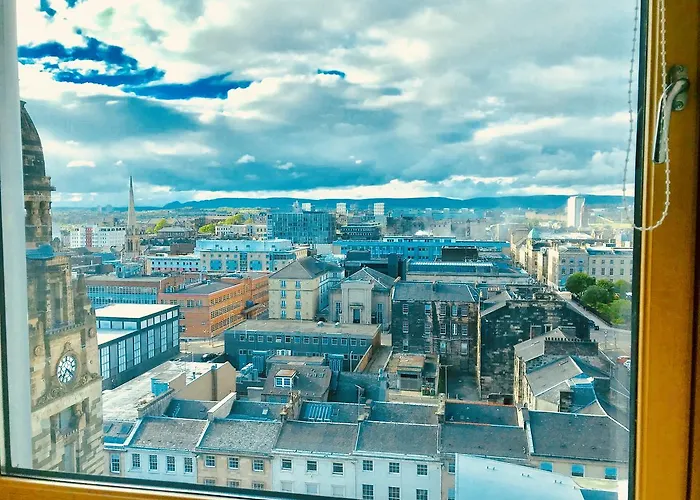 Station Skyline With Parking Glasgow