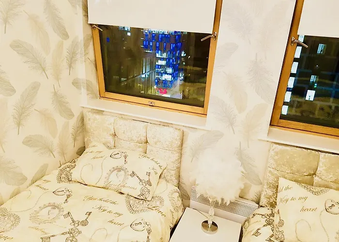 Station Skyline With Parking