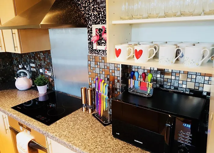 Station Skyline With Parking Apartment