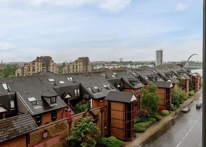Modern Riverfront Apt. 10 Mins From Hydro/secc Apartamento Glasgow
