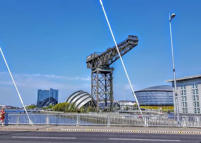 아파트 Elegant Near Secc/hydro In Finnieston, 글라스고