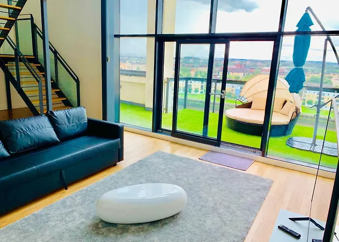 Centre - The Penthouse With Riverviews - Appartement Glasgow