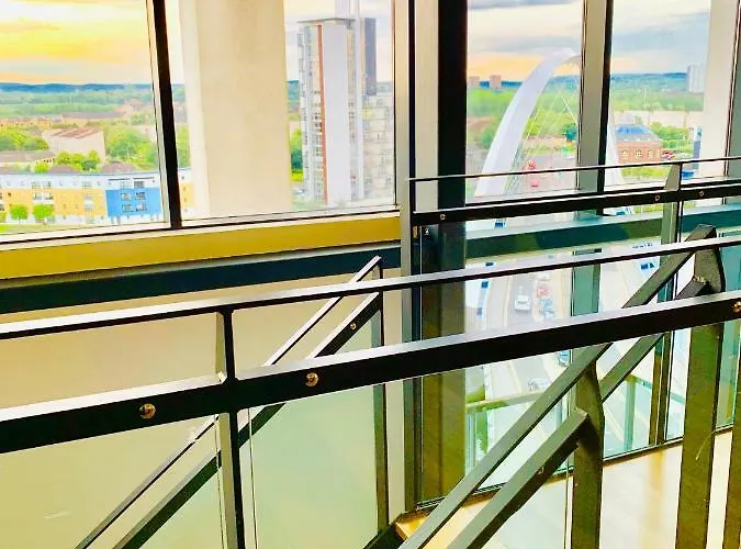 Centre - The Penthouse With Riverviews - Appartement Glasgow