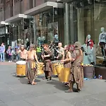Station Skyline With Parking