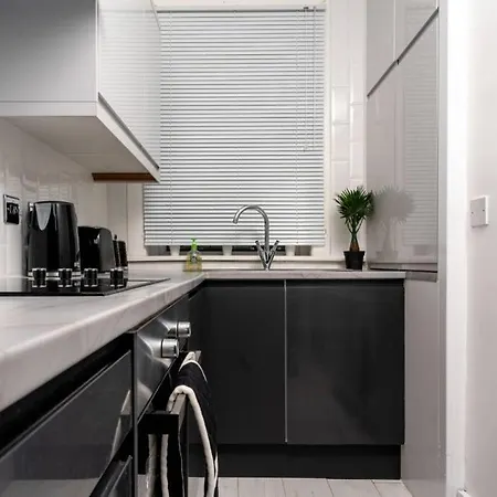 Cheerful 2 Bedroom Homely Apartment, Sleeps 4 Guest Comfy, 1x Double Bed, 2x Single Beds, Free Parking, Free Wifi, Suitable For Business, Leisure Guest, Contractors, Qe Hospital, Glasgow, Near Airport & Centre, Perfect For Common Wealth Games 20 公寓 *