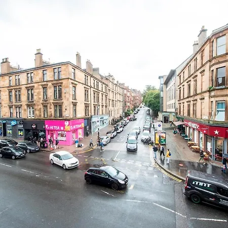 Lägenhet Pass The Keys Stylish 2 Bed In Heart Of West End Glasgow
