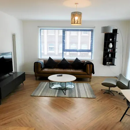 아파트 Brand New Gorgeous 2 Bed In Finnieston *