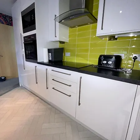 公寓 Glas Go Executive 2-bedroom Near Ovo Hydro Free Parking *