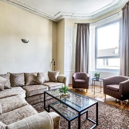 Stunning 5 Bedroom Apt, Close To Centre, Sec, Hydro And Motorway Apartamento Glasgow