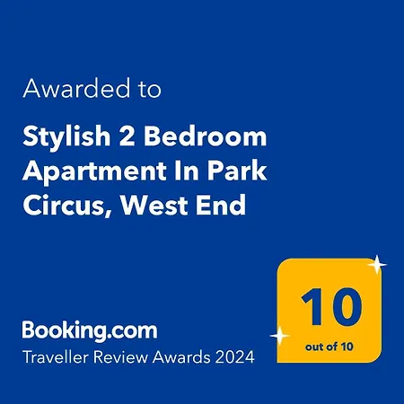 아파트 Stylish 2 Bedroom In Park Circus, West End 글라스고