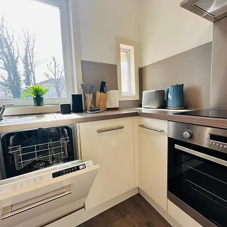 Modern Style , Separate Entrance Apartment