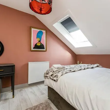 Lejlighed The Rose- Stylish Penthouse 2 Bed Centre With Free Parking & Lift