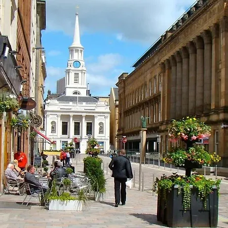 City Centre W Parking & Hyperoptic Wifi Глазго