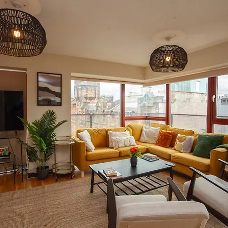 Beautiful Penthouse In Centre Location Casa de Férias Glasgow