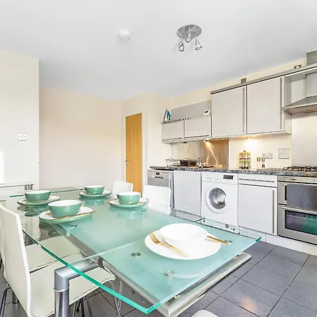 Apartament 5 Bed Finnieston Skyhigh Duplex With Parking *