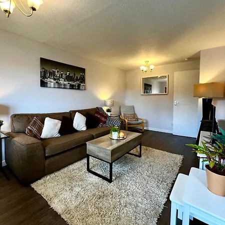 Cityview Retreat - 2-bed - Free Parking Lägenhet Glasgow