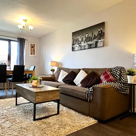 Cityview Retreat - 2-bed - Free Parking Lägenhet Glasgow