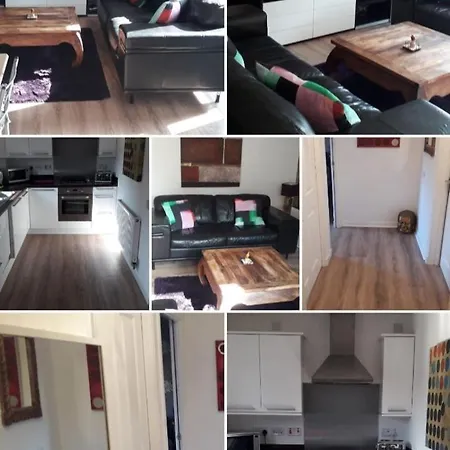 Spacious Modern 公寓 格拉斯哥