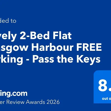 Lovely 2-bed Flat Harbour Free Parking - Pass The Keys *