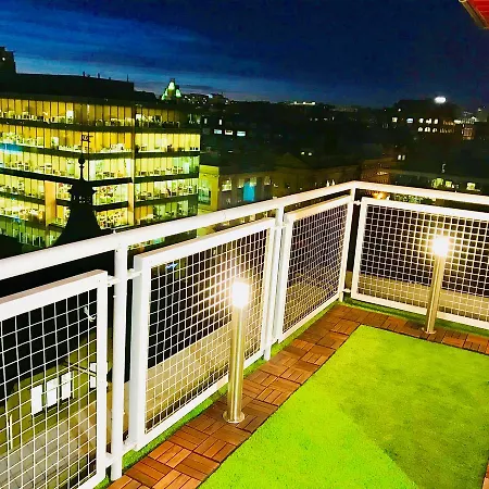 Central Station - The Penthouse - With Parking And Huge Terrace * Glasgow