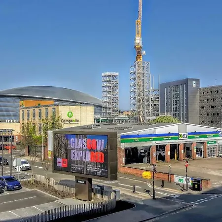 アパート Elegant Near Secc/hydro In Finnieston, グラスゴー