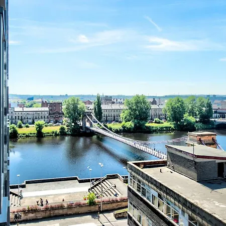 Appartamento City Centre Riverview With Free Parking And Balcony *