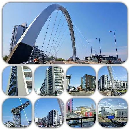 דירה Elegant Near Secc/hydro In Finnieston, גלאזגו