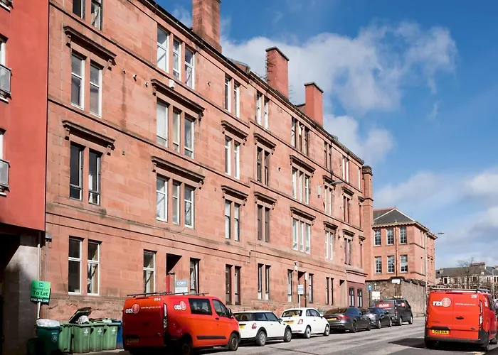 Bright 2 Bed Ground Floor Flat Next To Byres Road Lägenhet *
