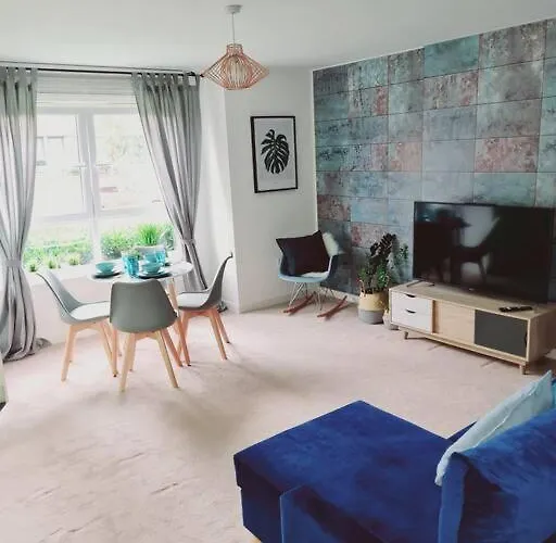 Appartement Stylish 2 Bedroom / Free Gated Parking Glasgow