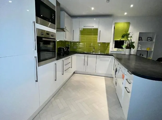 Glas Go Executive 2-bedroom Near Ovo Hydro Free Parking Lägenhet Glasgow