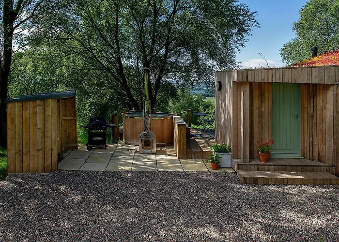 Craigmaddie Muir Roundhouse With Hot Tub Romantic, Luxury, Rural For 2 Near Milngavie Lägenhet Glasgow