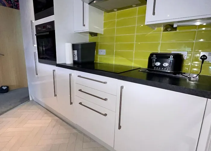 Lägenhet Glas Go Executive 2-bedroom Near Ovo Hydro Free Parking *