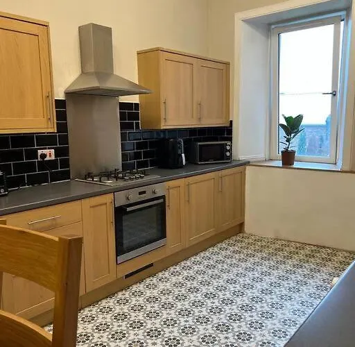 Luxury Victorian Spacious Flat アパート グラスゴー