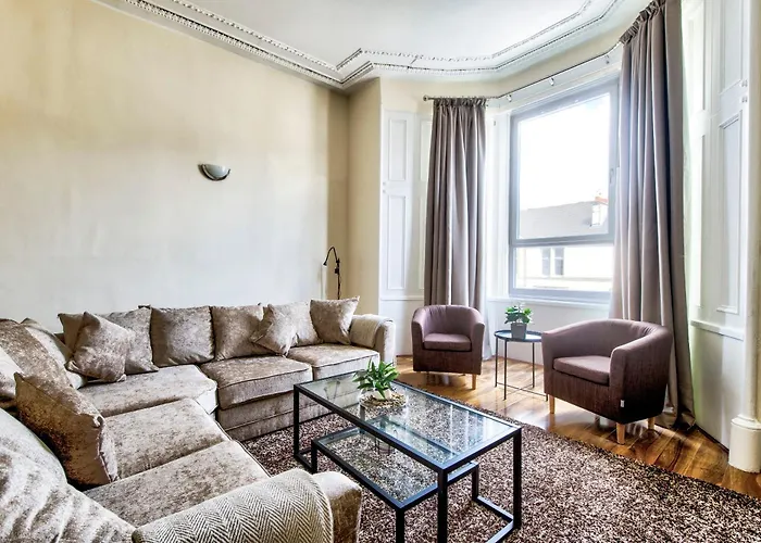 Stunning 5 Bedroom Apt, Close To Centre, Sec, Hydro And Motorway Apartamento Glasgow