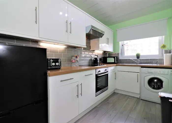 2 Bedroom At Secc Hydro Free Parking * Glasgow