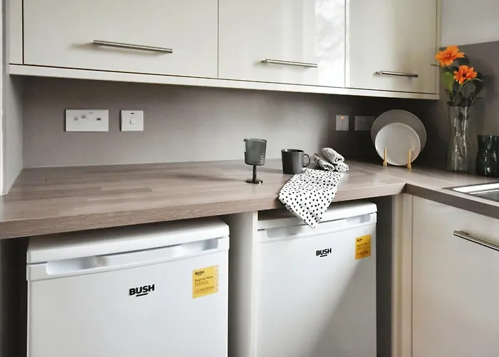 Modern Style , Separate Entrance Apartment