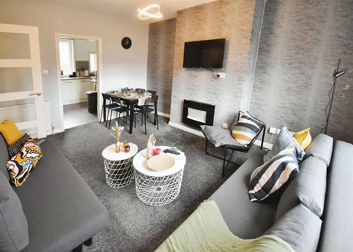 Modern Style , Separate Entrance Apartment