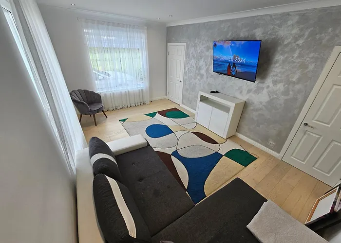 Lovely House With Private Parking! Glasgow! 別荘 グラスゴー