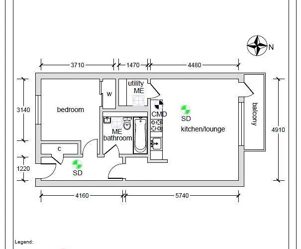 Apartament 1 Bedroom Flat In The Heart Of Merchant