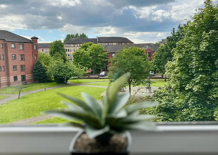 Appartement Spacious 2 Bed-flat In - Free Parking Glasgow