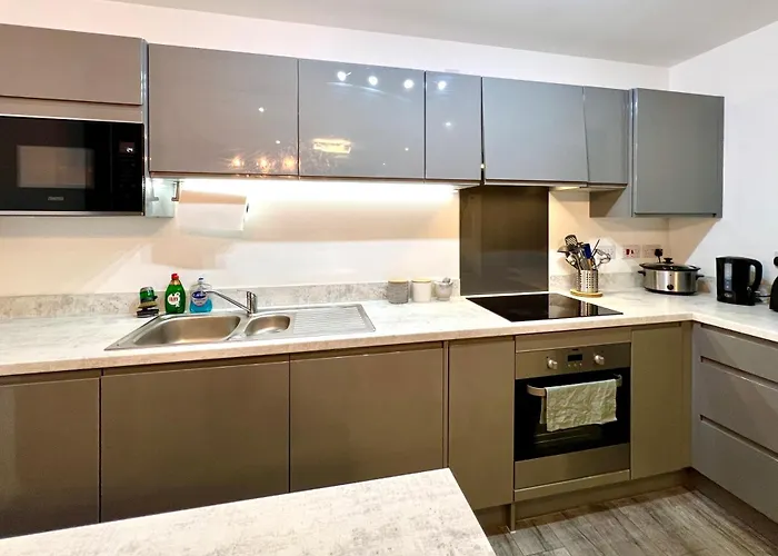 Rum i privatbostad Private Bedroom - Modern Flat - West End Glasgow