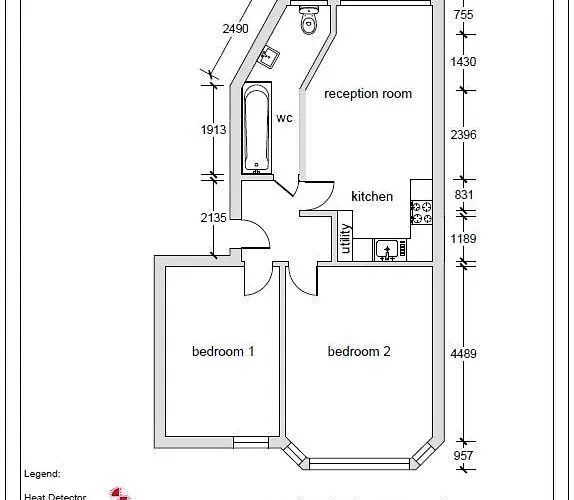 Beautiful 2 Bed Rose St Διαμέρισμα