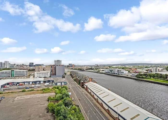 Luxurious Penthouse With Bar At Hydro & Secc Apartament Glasgow