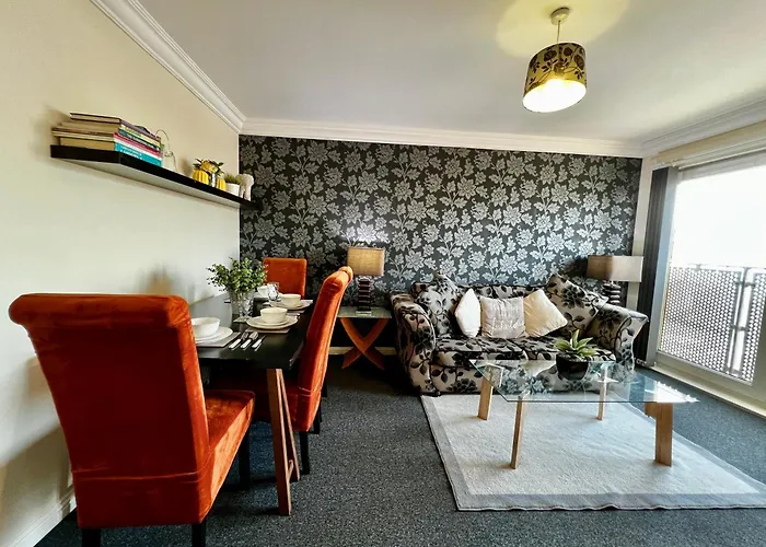 Lejlighed Stylish Modern Flat With Juliet Balcony & Parking