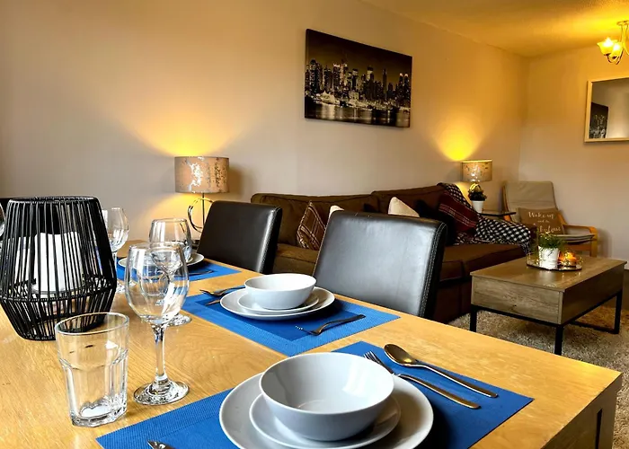 Apartment Cityview Retreat - 2-bed - Free Parking Glasgow