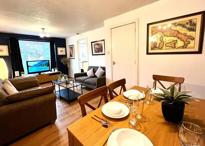 公寓 Ground Floor Flat With Free Parking & Wifi 格拉斯哥