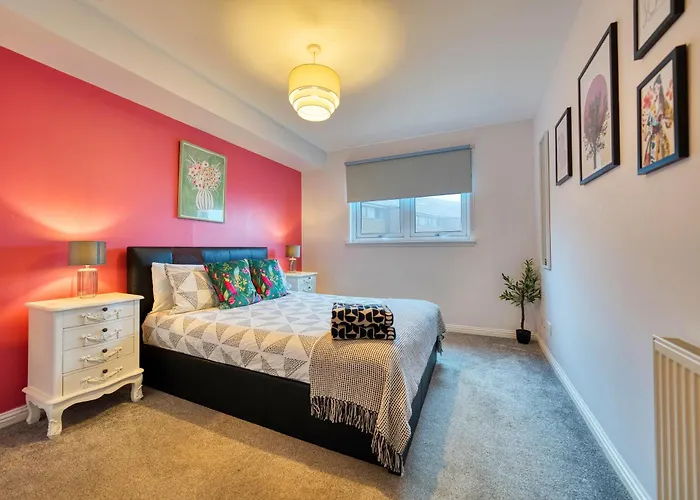 شقة Modern 2 Bed Flat With Free Parking غلاسغو