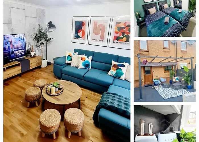 Bright 3br Walking Distance To Town - Free Parking Glasgow